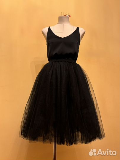 Пышная юбка из фатина