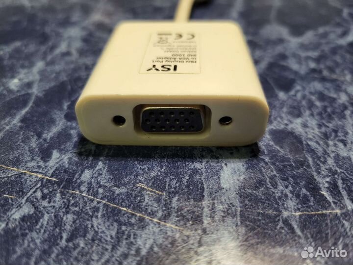 Переходник / адаптер VGA на thunderbolt