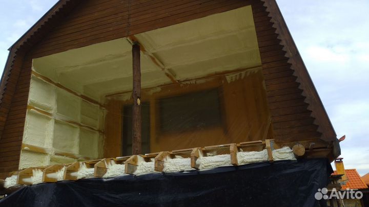 Утеплитель ППУ от 200м2