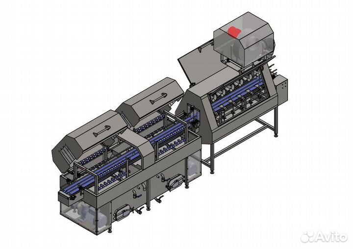 Машина Мойки Сушки Банки ммб-6000