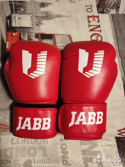 Боксерские перчатки+Боксерский Шлем Jabb