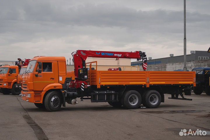 КамАЗ 65115-3094-48 с КМУ, 2023