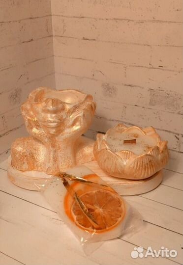 Подарочный набор. Мыло. Свечи. Ручная работа