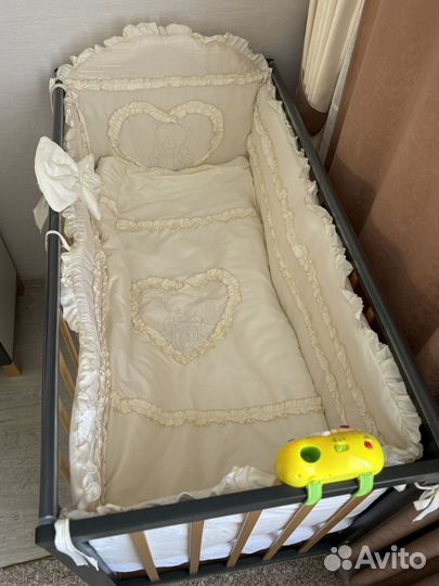 Бортики в детскую кроватку