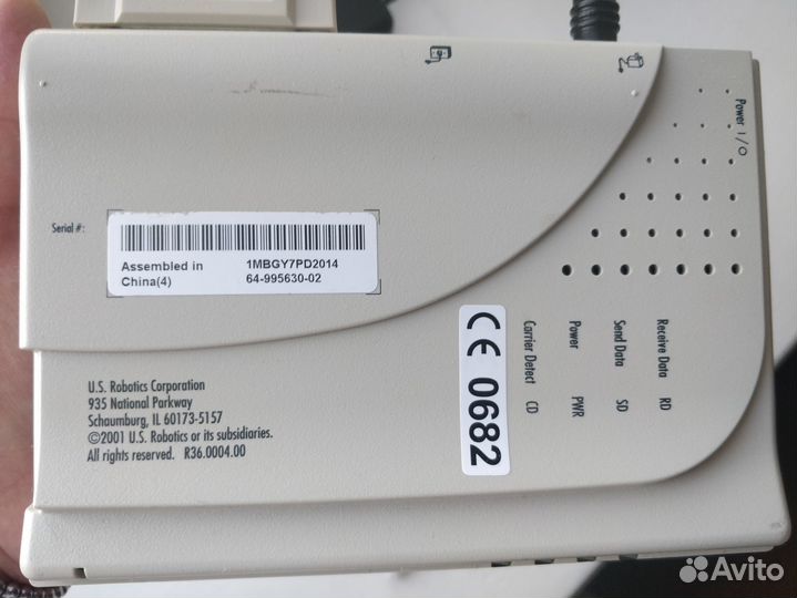 Факс модем U.S.Robotics 56K