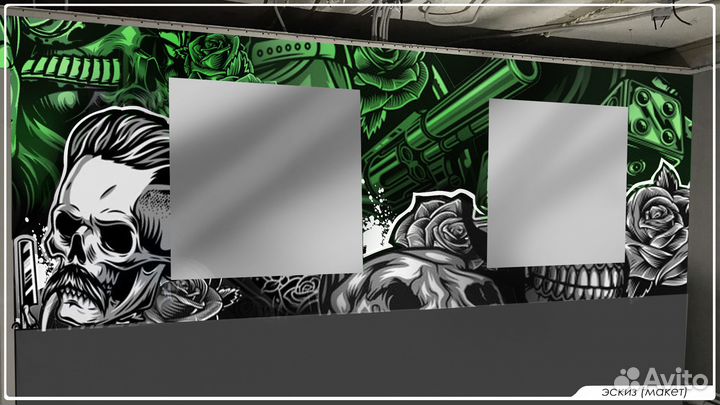 Художник роспись стен