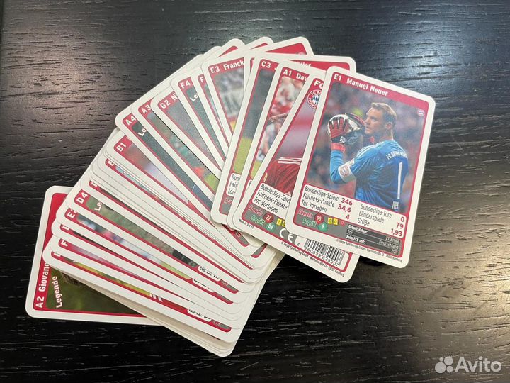 Коллекционные карточки FC Bayern 18/19