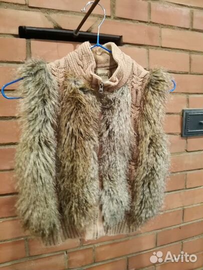 Жилетка для девочки 116 122