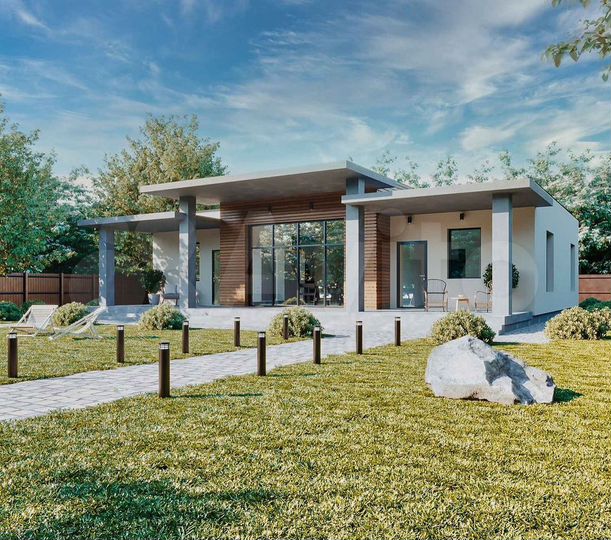 Дом 139 м² на участке 5 сот.