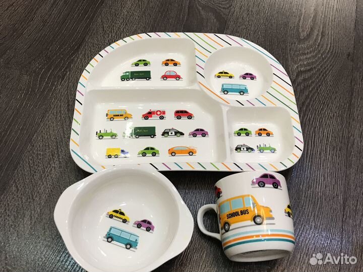 Детский столовый набор