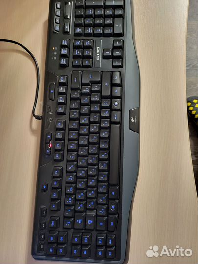 Игровая клавиатура logitech G110 и мышь в подарок