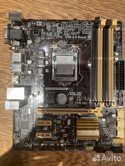 Комплект i7 4790 и b85m-g