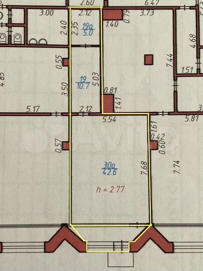 Свободного назначения, 58.3 м²