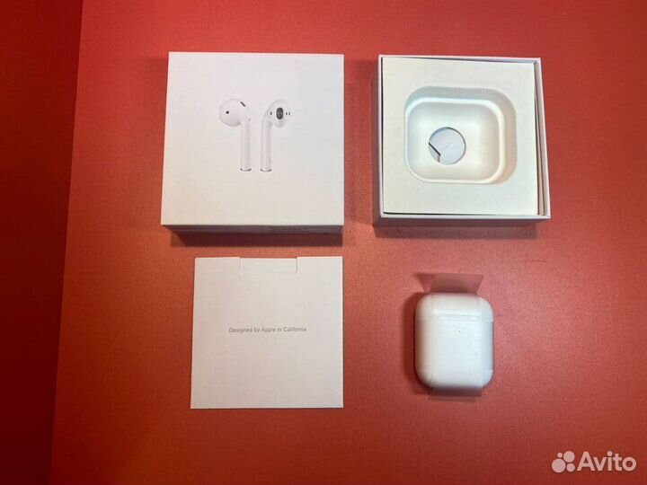 Наушники airpods 2 серия apple