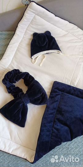 Зимний конверт одеяло на выписку