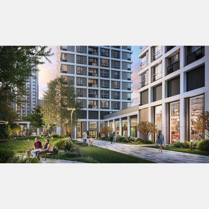 2-к. квартира, 58,9 м², 15/22 эт.