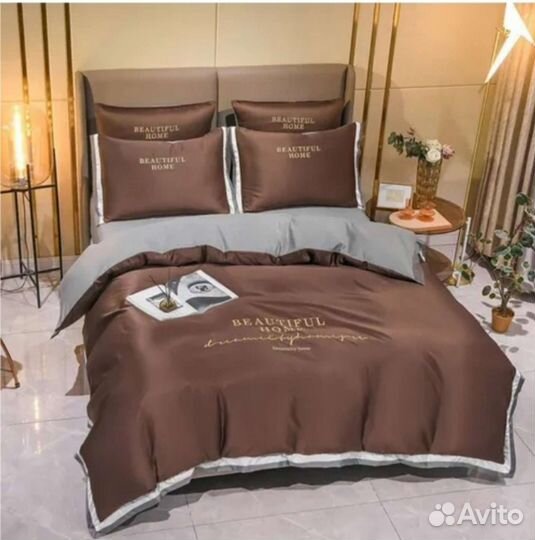 Белье постельное Сатин шелк