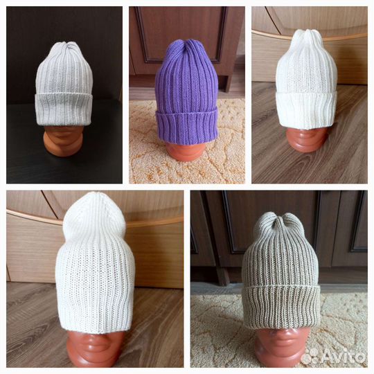 Шапочка из итальянской шерсти