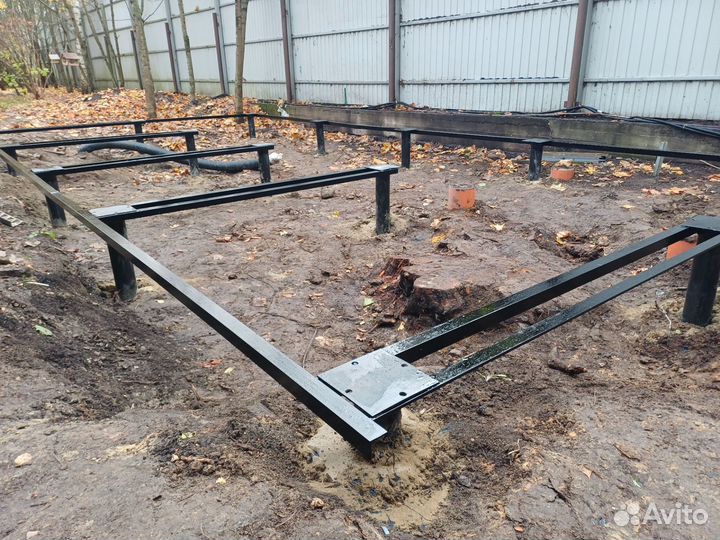 Фундамент винтовые свай