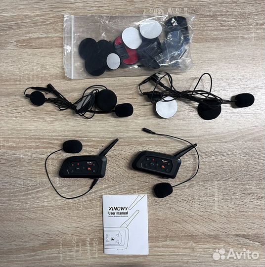 Мотоциклетная гарнитура (рации)