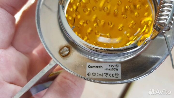 Встраиваемые потолочные светильники