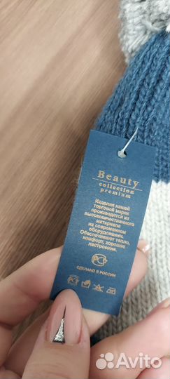 Шапка и снуд детский