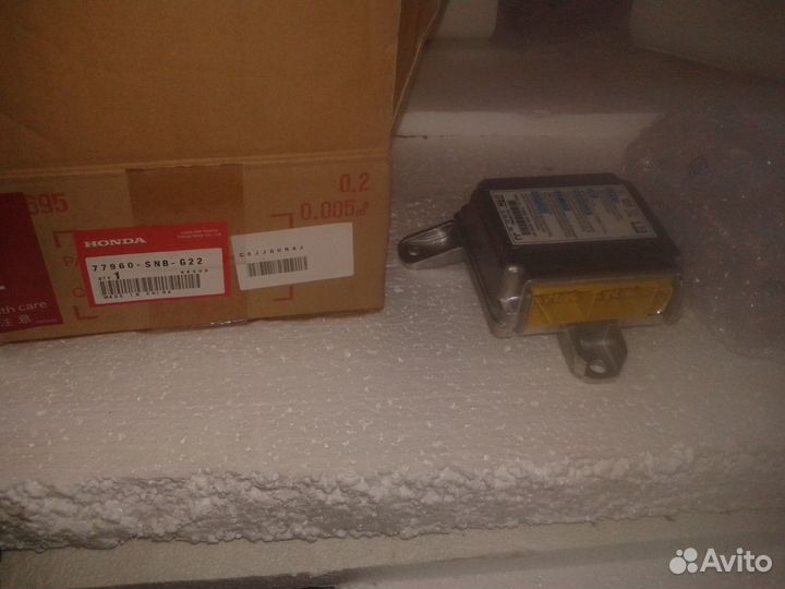 Блок SRS Honda Civic 77960-Snb-g22