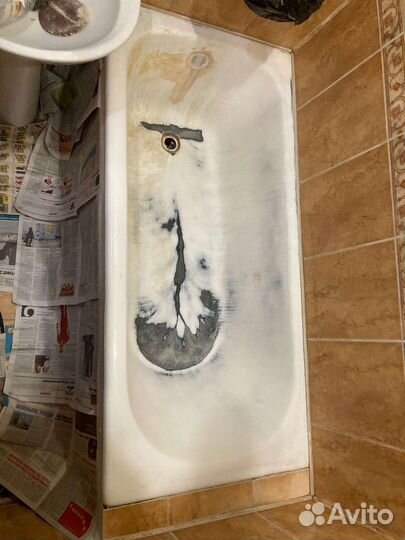 Реставрация ванн жидким акрилом