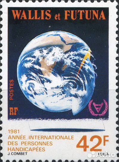 Марка Космос. Уоллис и Футуна 1981 г