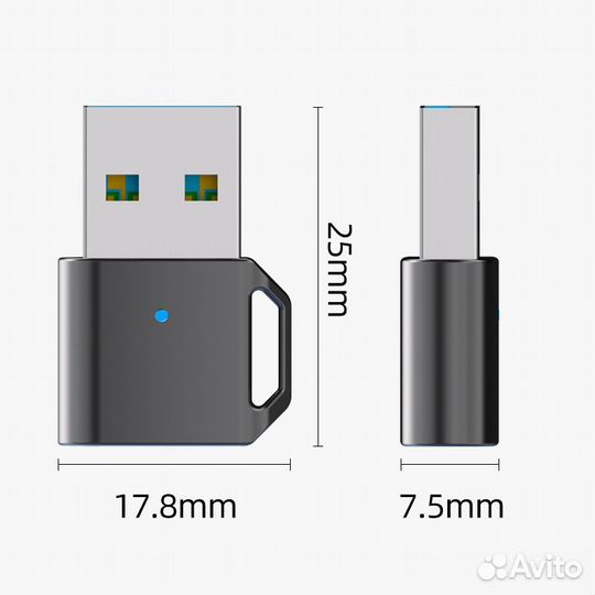 Адаптер переходник 10G выcoкocкоростнoй usв