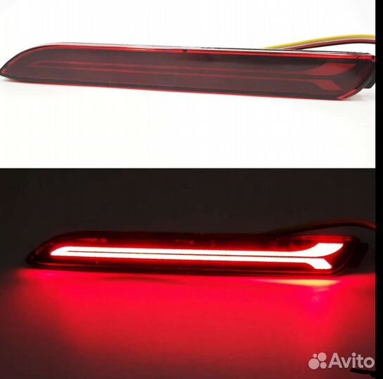 Светодиодный катафот заднего бампера Toyota Lexus