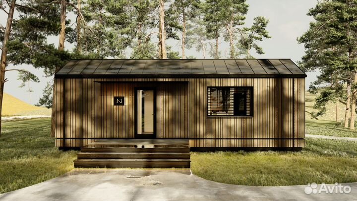 Быстровозводимый дом от 22 до 43 кв. м