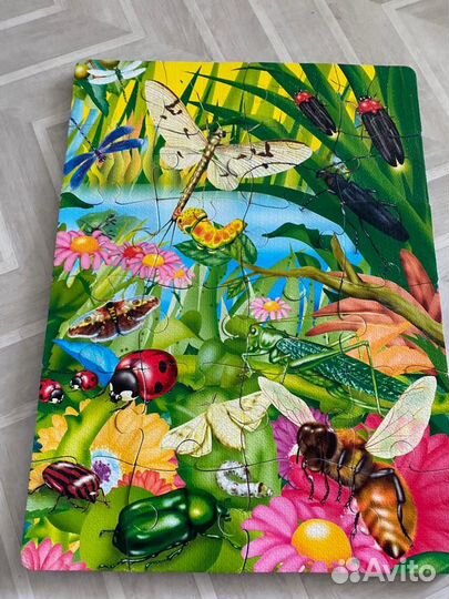 Пазлы детские. Плотные