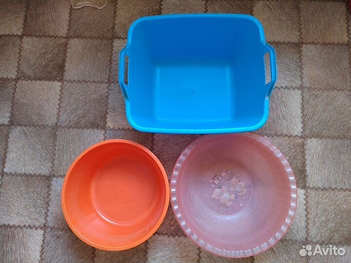 Тазики пластиковые