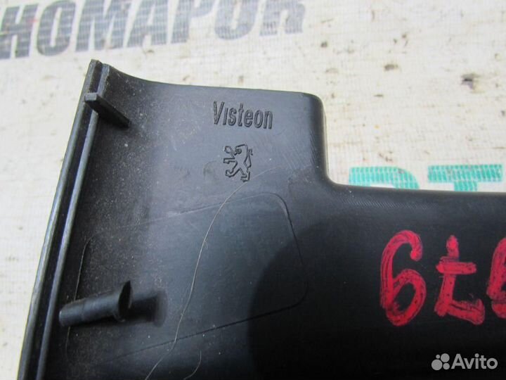 Кожух рулевой колонки верхний для Peugeot 200 206