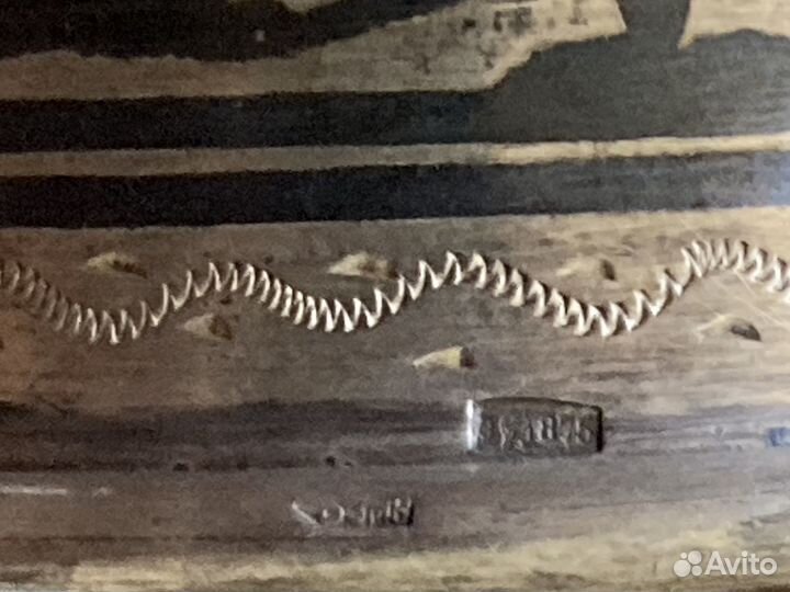 Рюмка серебро Кубачи