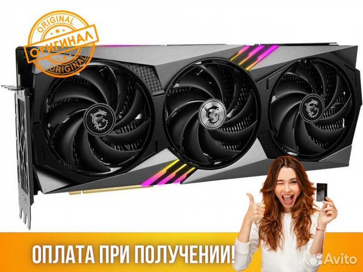 Видеокарта MSI GeForce RTX 4070 Ti gaming X