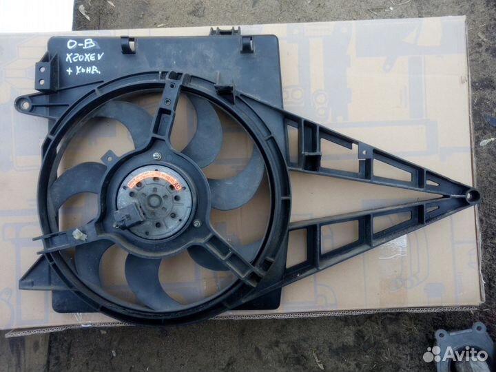 Вентилятор основной X20XEV X25XE на Опель Омега Б