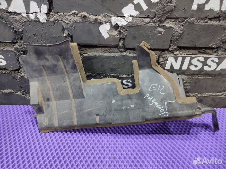 Дефлектор радиатора передний левый Nissan Note E12