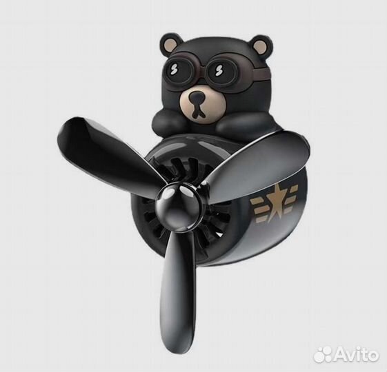 Ароматизатор мишка в самолёте