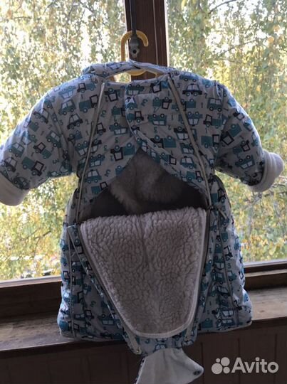 Комбинезон-трансформер зимний