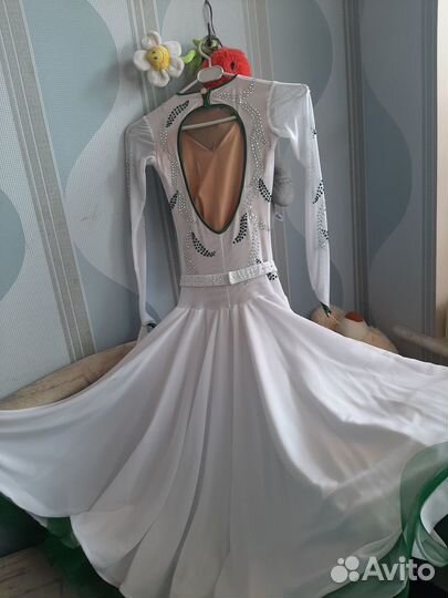 Платье для бальных танцев стандарт