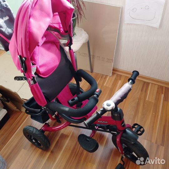 Детский трехколесный велосипед бу