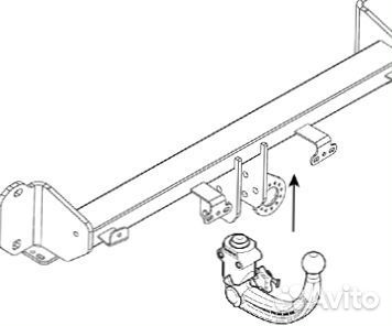 Фаркоп BMW 3-Series G20 седан, G21 универсал