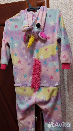 Пижама кигуруми единорог