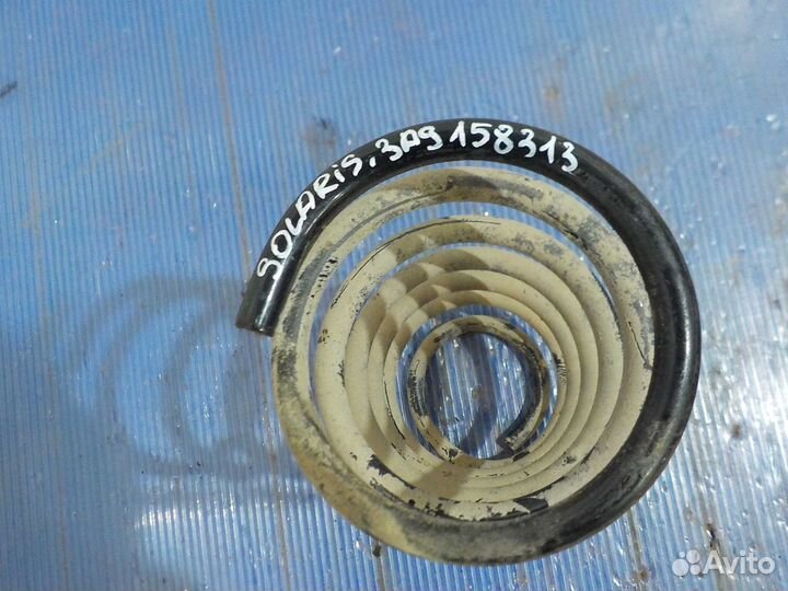 Пружина задняя hyundai solaris