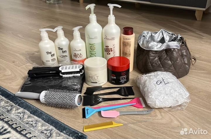 Набор для волос кератин, ботокс, холодное