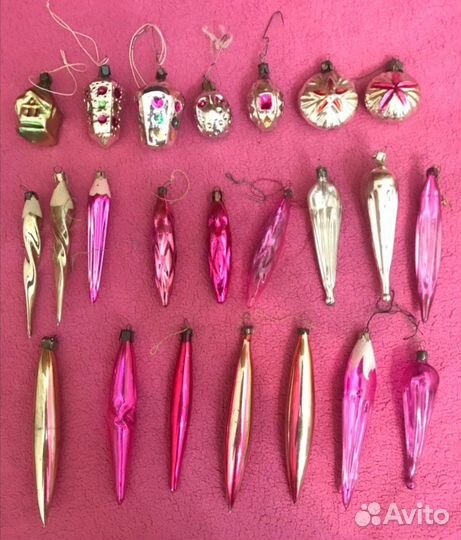 Елочные игрушки СССР