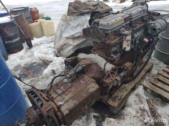 Двигатель Daf DKV 1160 c кпп zf s6-90
