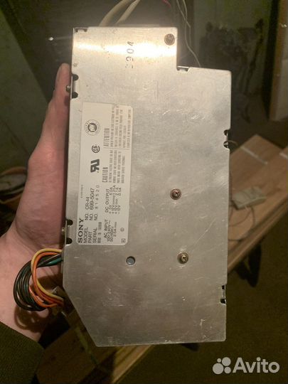 Apple macintosh блок питания sony 1984-1988